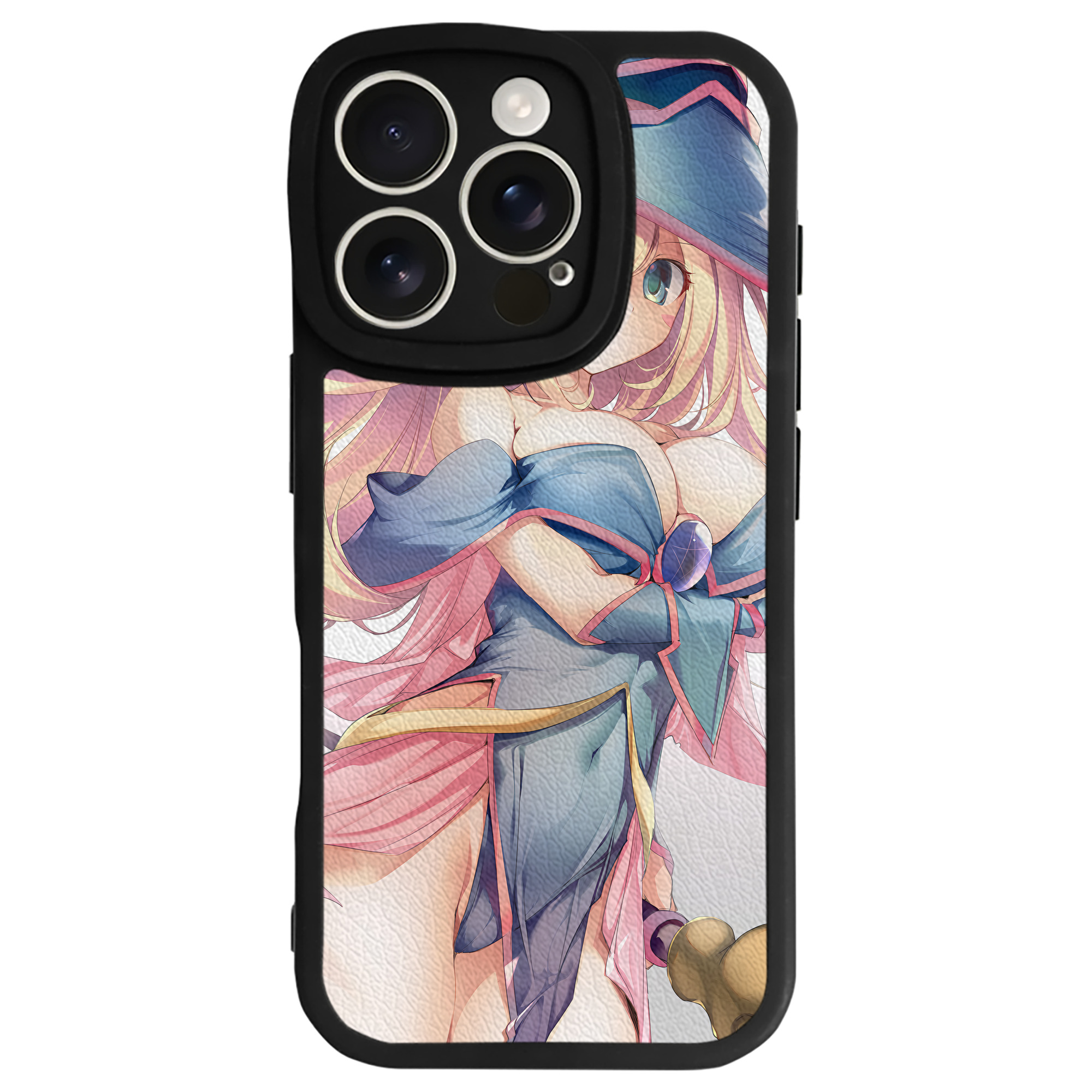 （画像用） 遊☆戯☆王 Yu-Gi-Oh! 【iPhone 16シリーズ対応】シリコンスマホケース（レザー調） 材質：シリコン